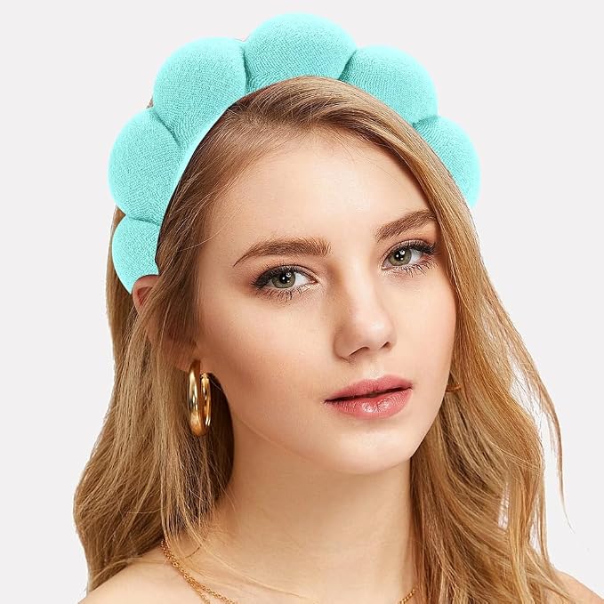 Spa Headbands - Terry Cloth Face Wash, Facial Makeup, Skincare and Mask - Image 3