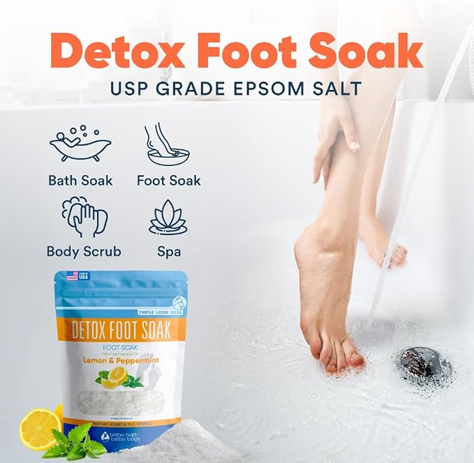 Detox Foot Soak Salts 32 Ounces - Image 4