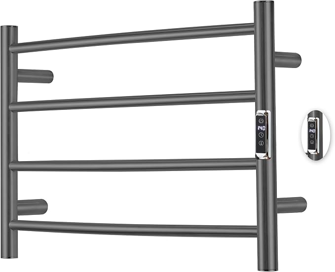 Heated Towel Racks for Bathroom, Wall Mounted Electric Towel Warmer Racks by BLARALA