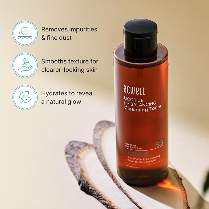 ACWELL Licorice pH Balancing Korean Toner - Image 3