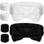 WSYUB Spa Wristbands and Headband Set by WSYUB