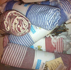 Simten's Organic Cotton Multi Purpose USE PESTEMAL: Beach, Towel Even as Table - Image 3