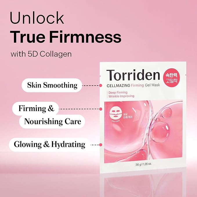 Torriden CELLMAZING Collagen Firming Gel Sheet Mask - Image 2