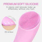 PRITECH Facial Cleansing Brush, Rechargeable Silicone Face Scrubber - Image 7