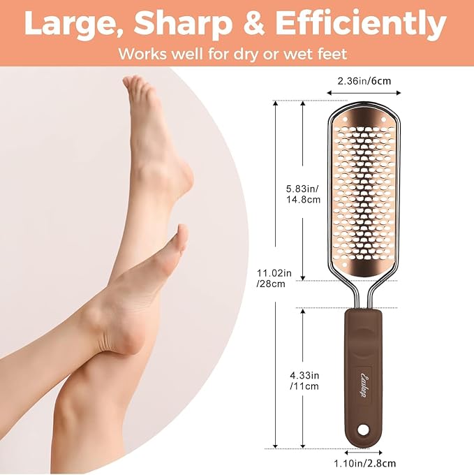 Foot File Foot Scrubber Pedicure - Image 5