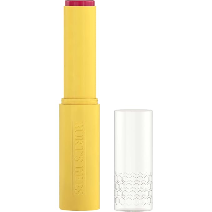 Burt’s Bees Tinted Boosted Balm, Cheeky Cherry, Hydrating Tinted Lip Balm - Image 2