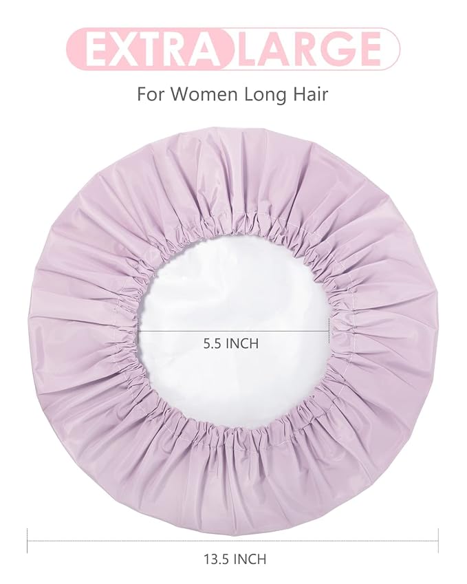 Aquior Shower Caps, Reusable Shower Cap - Image 3