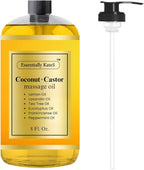 Essentially KateS Coconut + Castor Massage Oil 8 Fl Oz by EssentiallyKateS
