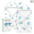 Momcozy Baby Towel with Hooded-Original Design Baby Towel Set -Soft & by Momcozy