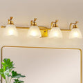 Bathroom Light Fixtures, Brushed Gold Vanity Lights by BringBrightnesstoYourLife