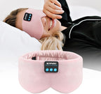 Sleep Mask Bluetooth 5.4 Headphones Soft Wireless Headband Eye Mask Blackout by SYPVRY