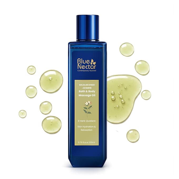 Blue Nectar Sensuous Jasmine Body Massage Oil by BlueNectar