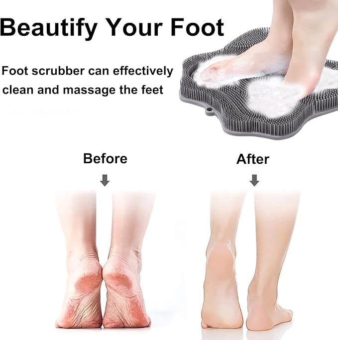 Shower Foot Scrubber, Shower Foot and Back Scrubber - Image 7