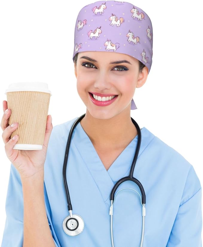 Alligator Ice Cream Working Cap, Scrub Cap - Image 6