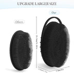 Silicone Body Scrubber, Silicone Loofah, Exfoliating Silicone Shower Scrubber - Image 5