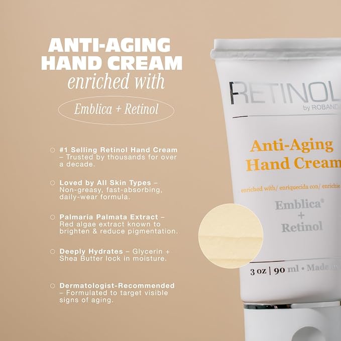 Robanda Retinol Anti-Aging Hand Cream - Image 3