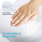 Bath Pillow for Tub Luxury Bathtub Pillow for Head and Neck 4D Air Mesh Spa - Image 3