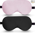 BeeVines 100% Real Mulberry Silk 2 Pack Sleep Mask, Natural Pure Silk Eye Masks by BeeVines