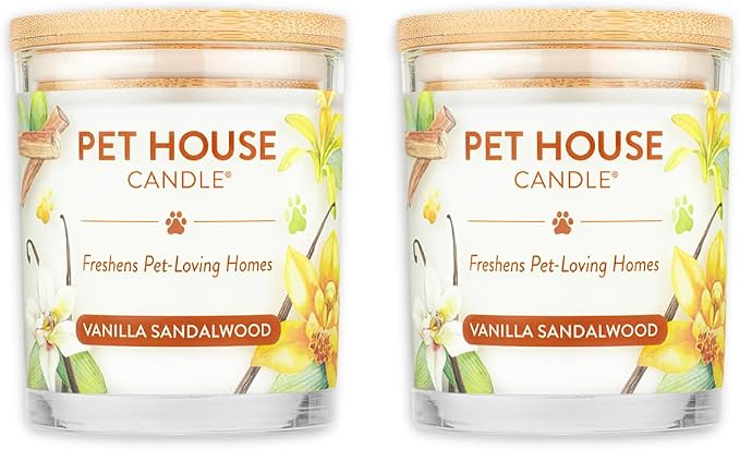 One Fur All Pet House Candle 2 Pack by OneFurAll