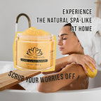 24K Gold Body Scrub, Natural Exfoliating Face Sugar Scrub - Image 3