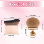 2Pcs Extra Large Body Makeup Brush, YuCool Kabuki Brush - Image 2