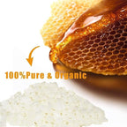 10 LB White Beeswax Pellets for Candle Making, Bees Wax Pastilles for Hair Care - Image 2
