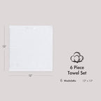 Madison Park 6-Piece Towel Washcloths Set - Image 9
