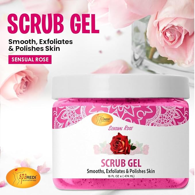 SPA REDI Exfoliating Scrub Gel – Dual-Action Pedicure Treatment - Image 2