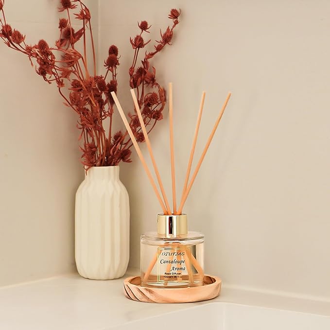 100ml Scent Diffuser with 6 Fiber Sticks, 3.5 oz Reed Diffuser Set Aromatherapy - Image 5