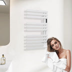 Electric Towel Warmer Rack, Heating Towel Warmer, Timer & Temperature Control - Image 5