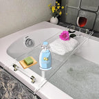 WANLIAN 33-Inch Luxury Bathtub Caddy Tray by WANLIAN