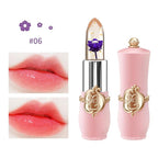 BestLand 3 Pcs/Set Flower Jelly Lipstick Set Temperature Change Moisturizer - Image 4