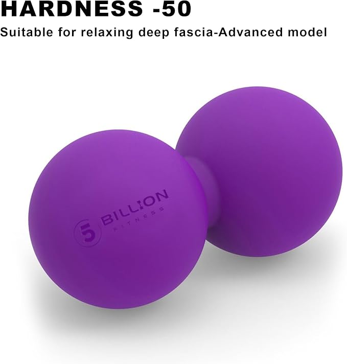 5BILLION FITNESS Peanut Massage Ball, Double Lacrosse Ball and Mobility Massage - Image 7