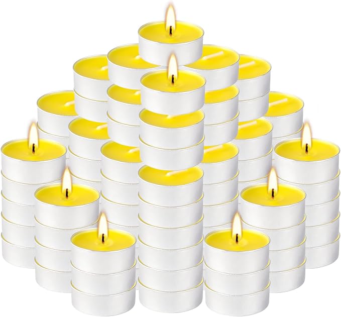 100 Pack Scented Tealight Candles - Image 2