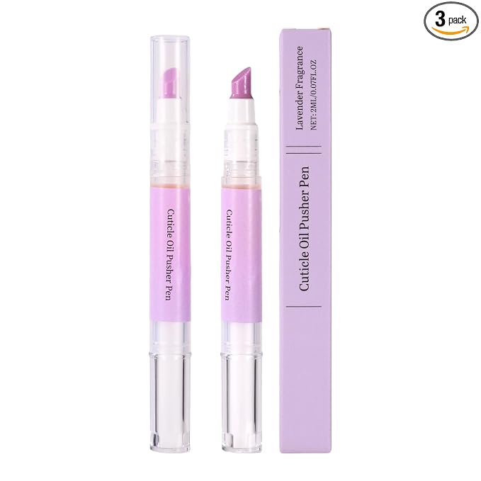 3pcs 3 in 1 Cuticle Oil Pen, Cuticle Pusher & Oil Pen by Unknown