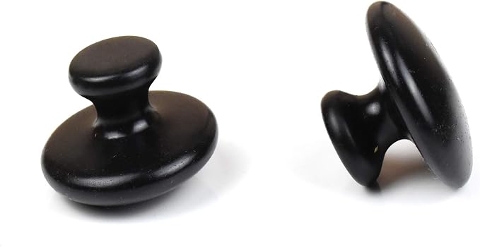 4 Pcs Mushroom Hot Massage Stones Set Natural Bian Warm Rocks Kit - Image 9