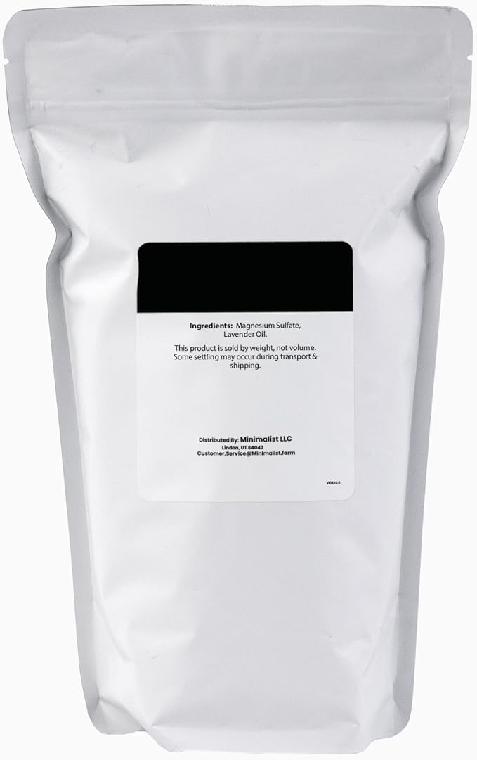 Minimalist Epsom Salt with Lavender Oil, Packaged - Image 2