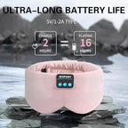 Sleep Mask Bluetooth 5.4 Headphones Soft Wireless Headband Eye Mask Blackout - Image 2