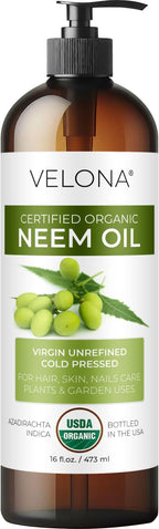 velona Neem Oil USDA Certified Organic by VELONA