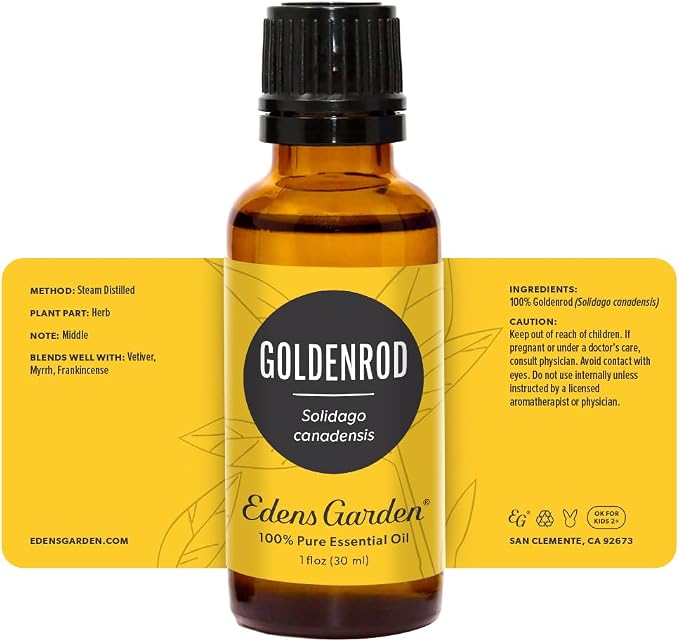 Edens Garden Goldenrod Essential Oil- 100% Pure Premium Grade, Therapeutic - Image 8