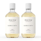 Deep Steep Bubble Bath, Pure Coconut 17 oz – Hypoallergenic, Clinically Tested by DeepSteep