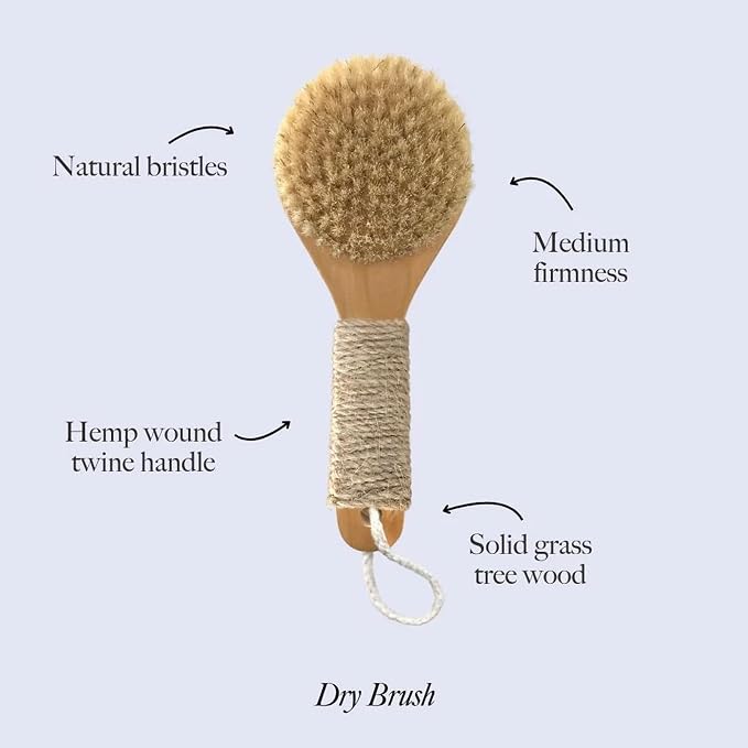 Esker Dry Brush: Skin Exfoliating Full Body Brush - Image 4