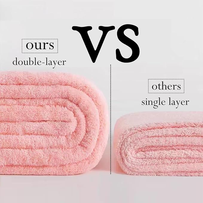 Microfiber Hair Drying Towel Wrap - Image 5