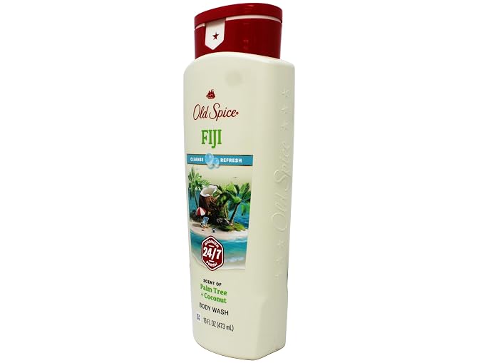Old Spice Fresher Collection Fiji Scent Men's Body Wash 16 Oz - Image 5