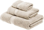 SUPERIOR Egyptian Cotton Pile 3 Piece Towel Set, Includes 1 Bath, 1 Hand by SUPERIOR