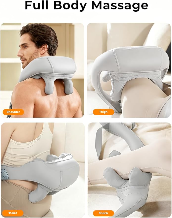 Shiatsu Neck Massager with Heat - Image 4
