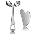 Yeamon Gua Sha Facial Tools and Face Roller Set, Facial Massage Tool by Yeamon