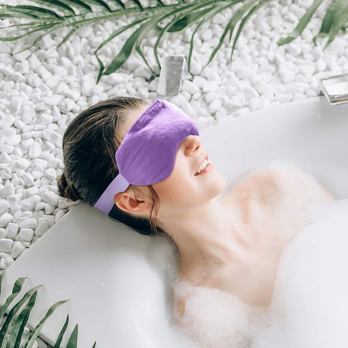 Umisleep Lavender Eye Mask, Aromatherapy Weighted Sleep Mask - Image 8