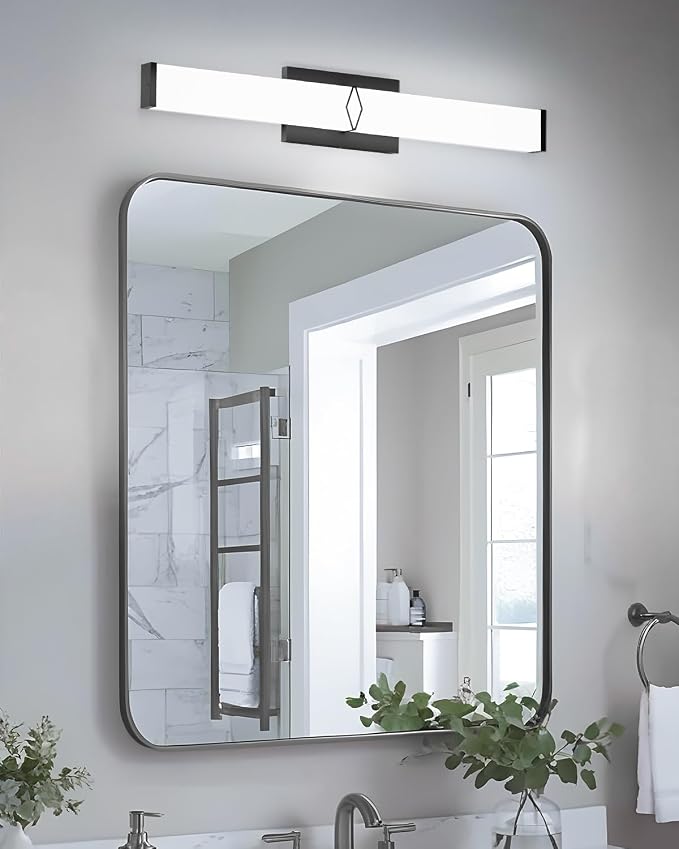 Modern Bathroom Light Fixtures, 24inch Dimmable LED Bathroom Vanity Lights Over - Image 6