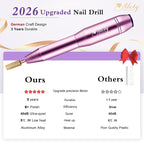 Alety Electric Nail Drill Kit, Portable File - Image 2